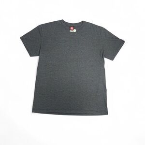 Quiksilver Vintage 90s Blank Charcoal Short Sleeve Tee